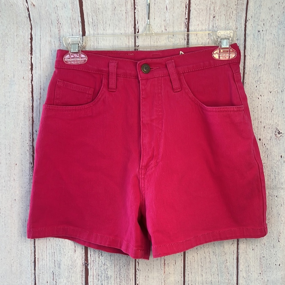 Vintage Pink denim shorts from express EXP number 4